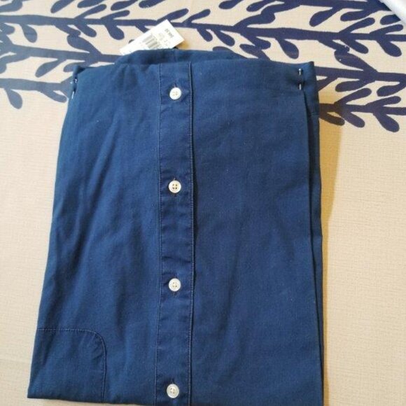 East Island Indian Blue Man's Button Down Shirt - Picture 2 of 3